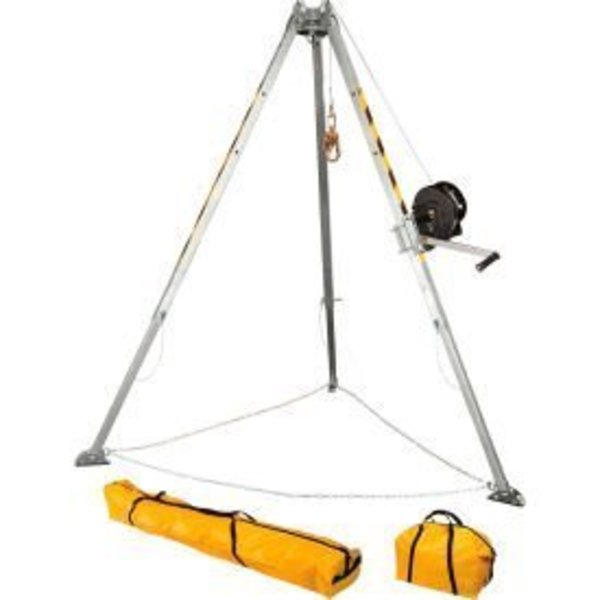 Falltech FallTech 7507 Adjustable 8' Aluminum Confined Space Tripod Kit 7507